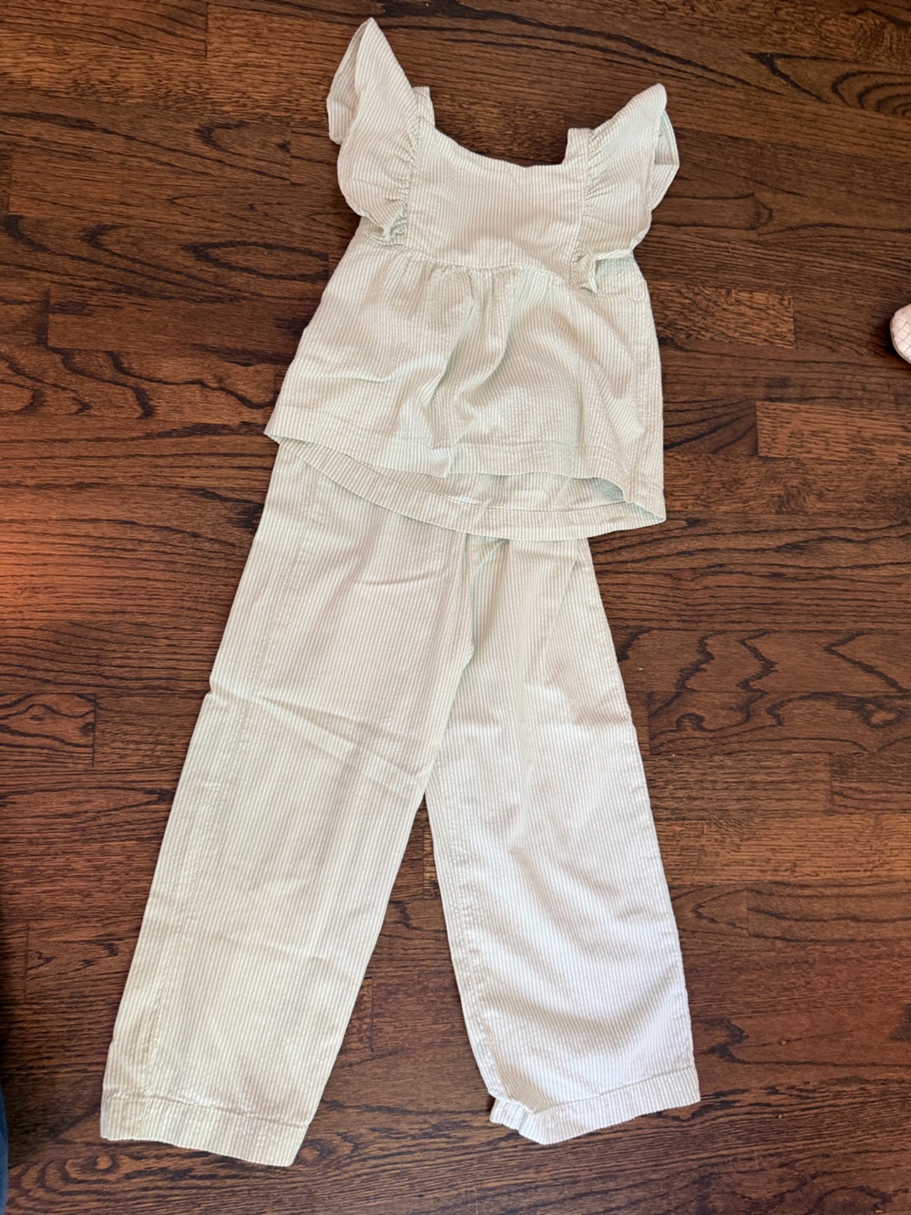 Light Mint Seersucker Set